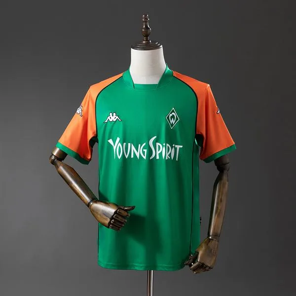 Camiseta de fútbol Werder Bremen 2003/04 LOCAL MANGA CORTA VERSION FAN